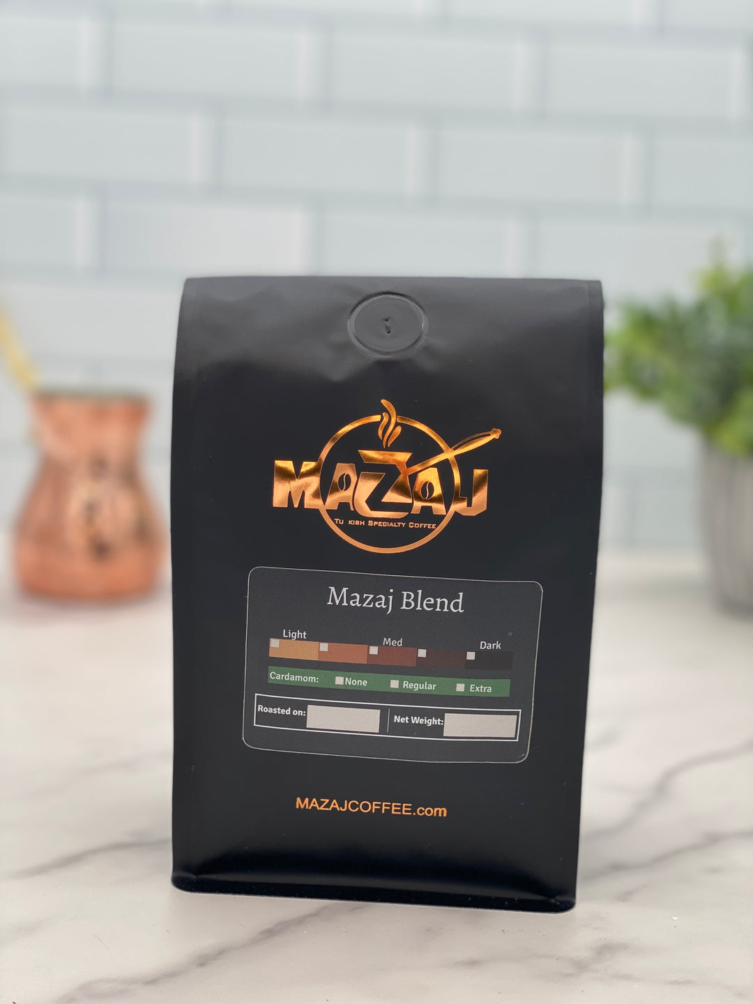 Mazaj Blend Turkish Coffee (12oz) - Mazaj Coffee